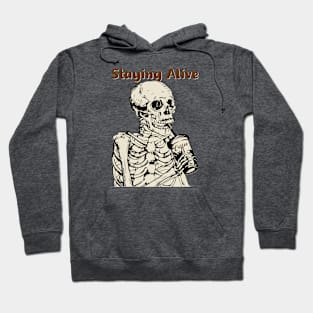 Halloween Staying Alive Hoodie